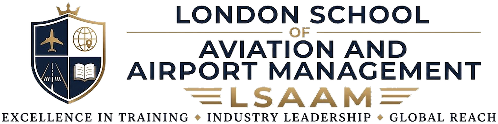 London School of Aviation & Airport Management logo