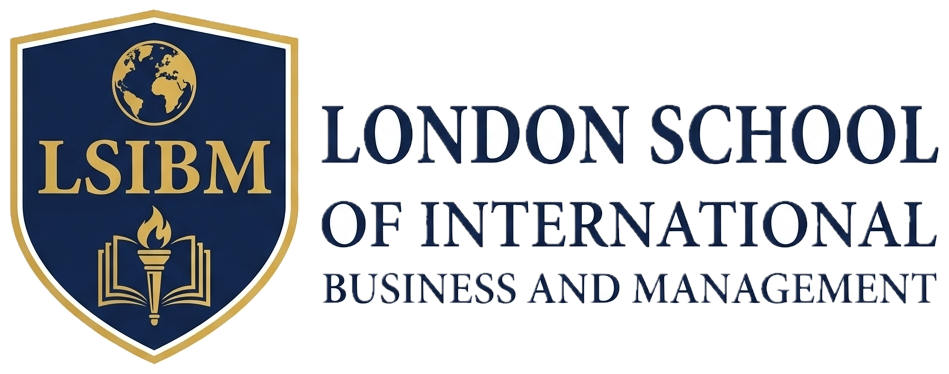 London School of International Business and Management logo
